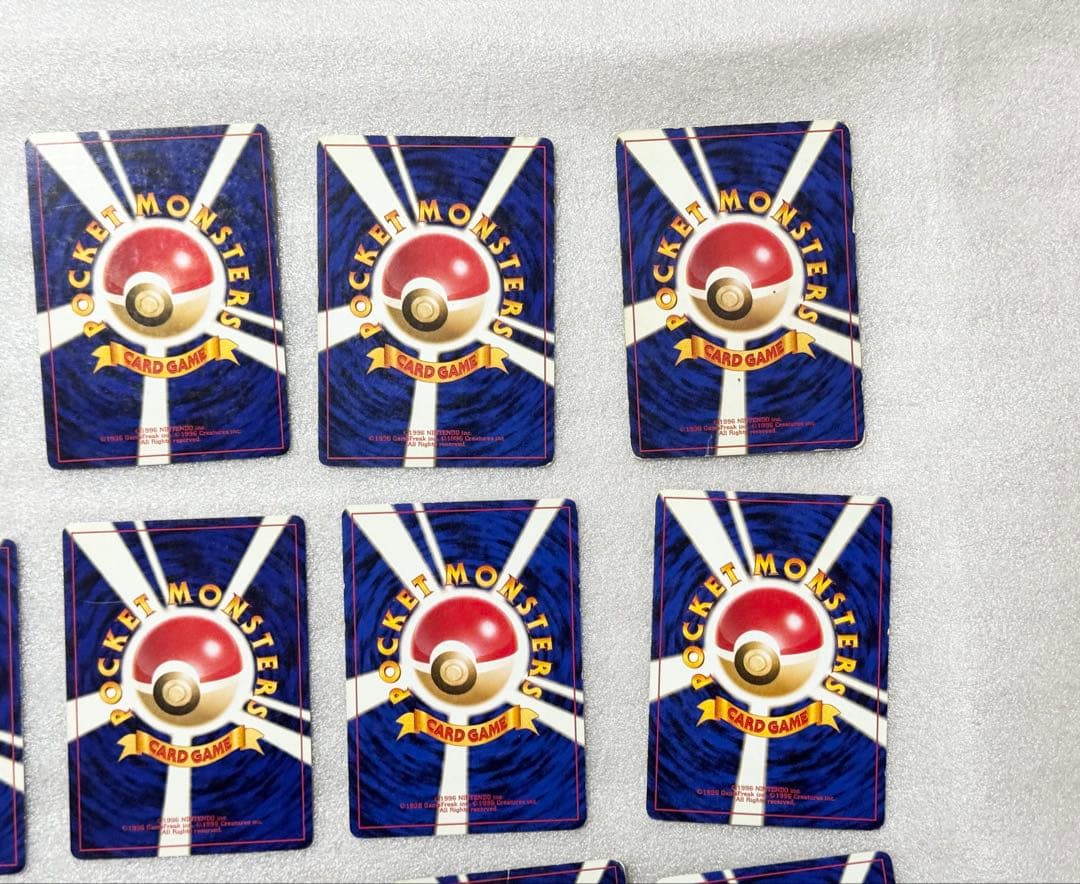 旧裏ポケカ 初代・金銀 御三家ポケモン38枚セット