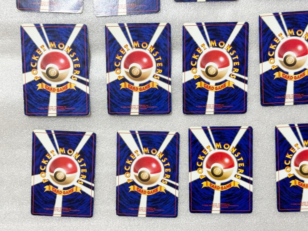 旧裏ポケカ 初代・金銀 御三家ポケモン38枚セット