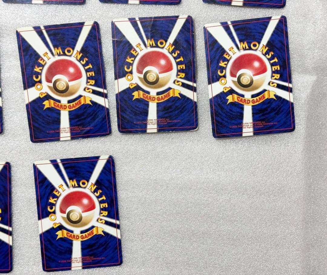 旧裏ポケカ 初代・金銀 御三家ポケモン38枚セット