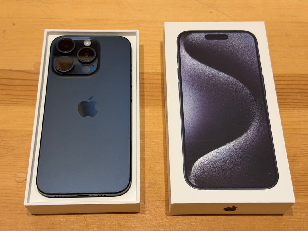 iPhone15Pro 128GB ブルーチタニウム SIMフリー