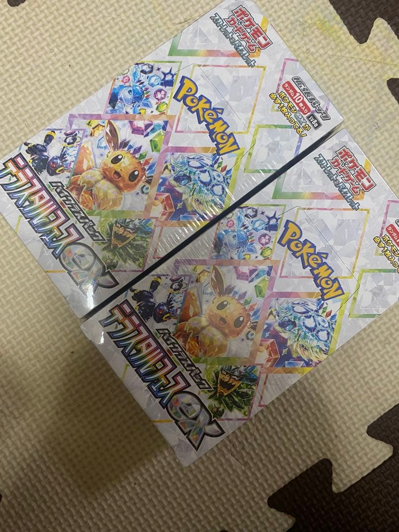 ポケモンカードゲームテラスタルフェスEX 10パック入り2box シュリンク付き