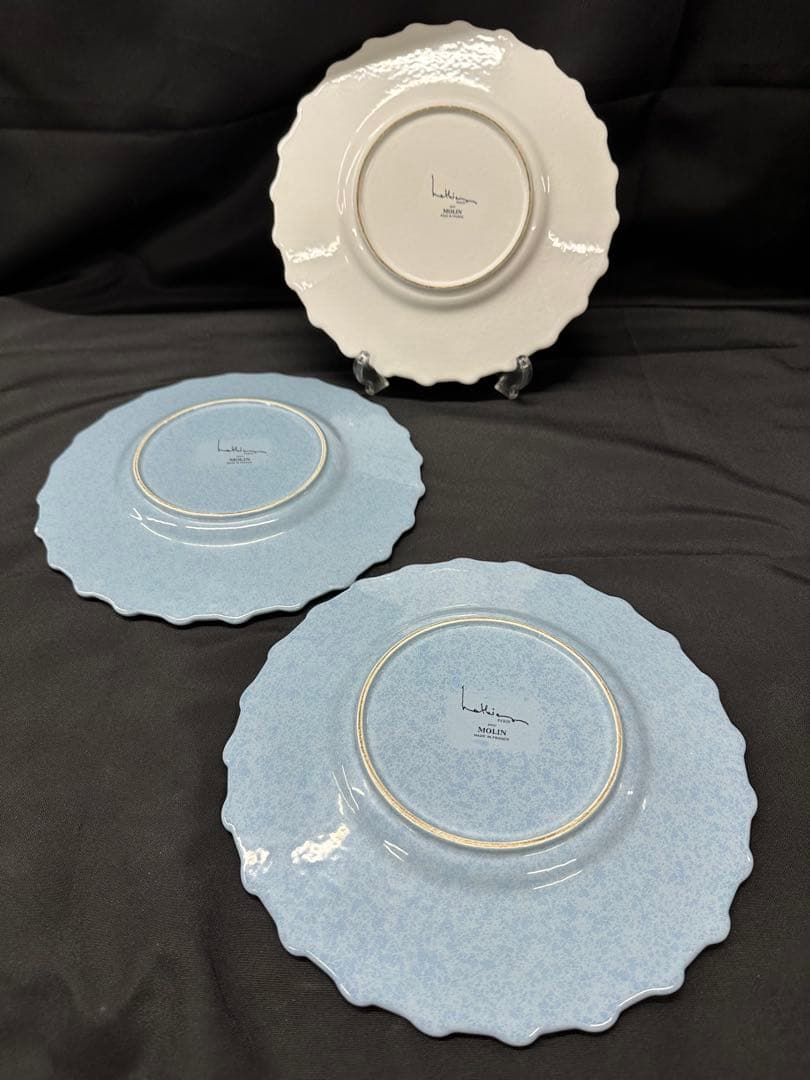 【USED】MOLIN France フランス　プレート　27cm 3P
