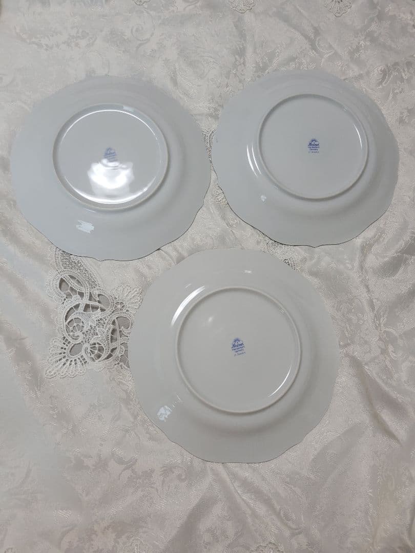 未使用近、Lindnerリンドナー大皿プレート2枚組み