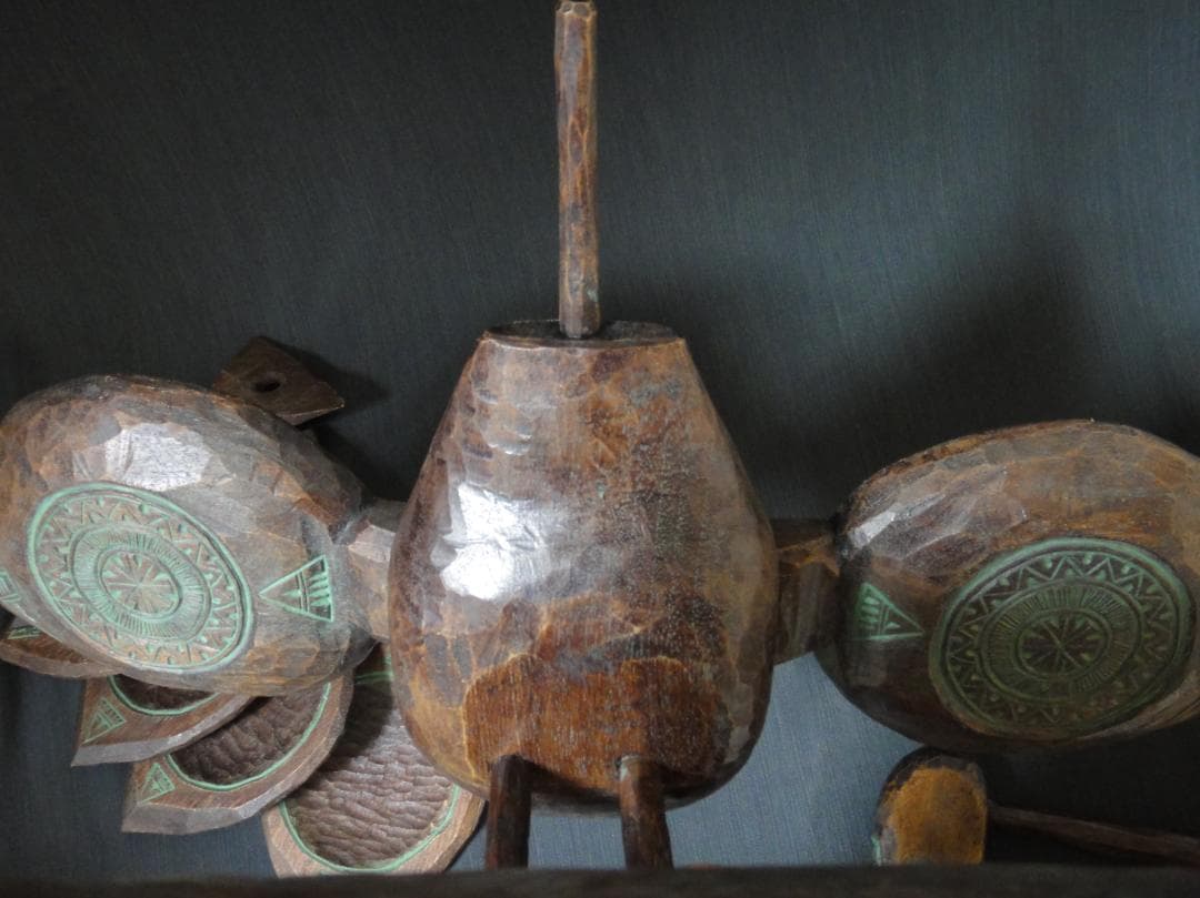 あ*ど様 砂澤ビッキ 『樹丹頂鶴』アイヌ美術　木彫り