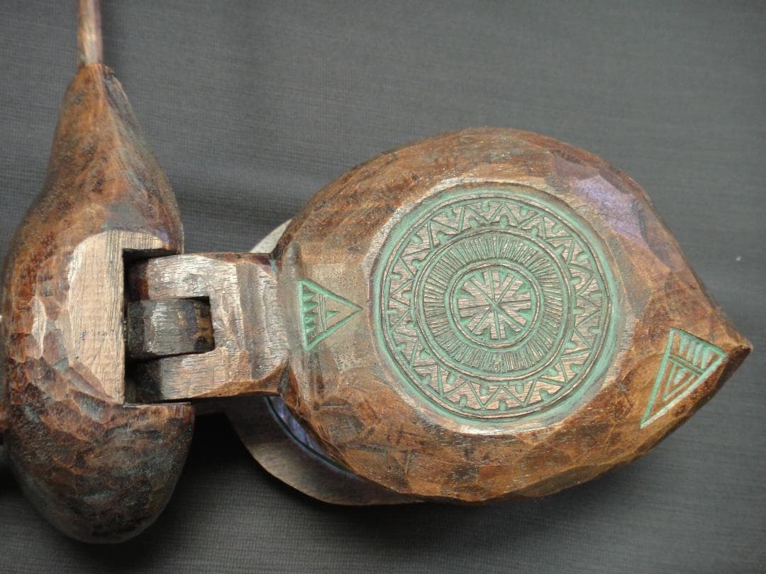 あ*ど様 砂澤ビッキ 『樹丹頂鶴』アイヌ美術　木彫り