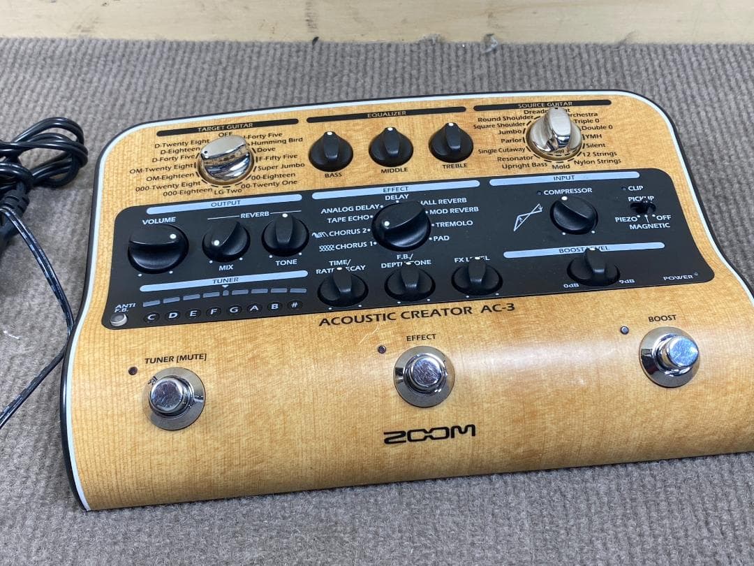 29 ZOOM AC-3 アコースティック エフェクター
