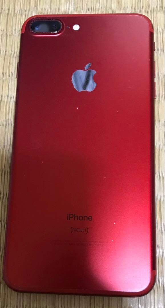 Apple iPhone 7 Plus RED 256GB SIMフリー中古品