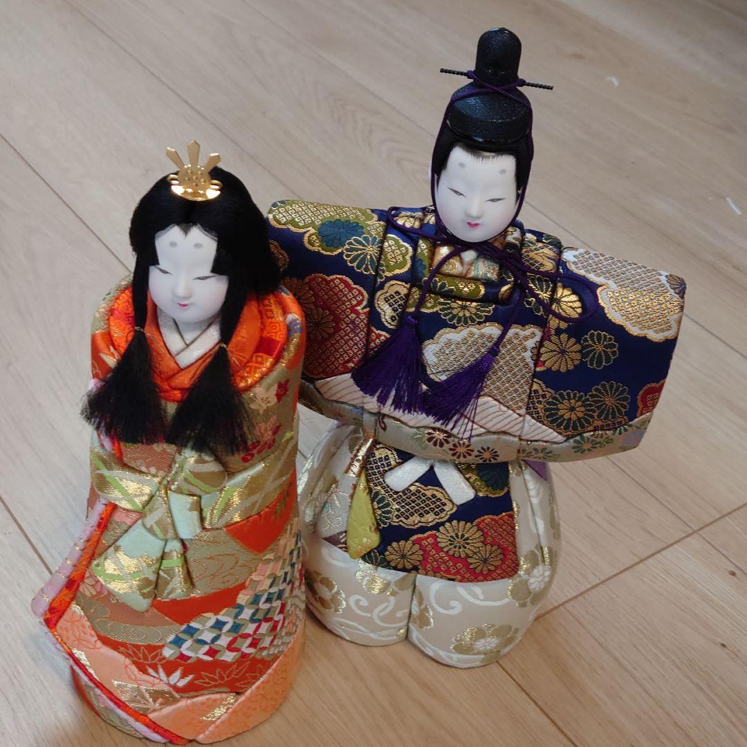 永寿立雛（木目込み雛人形）