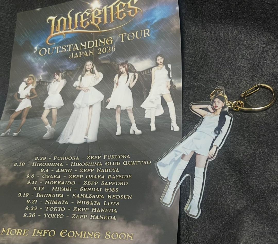 ★【祝】武道館公演★LOVEBITES武道館公演時→くじ引き賞品など５点セット★
