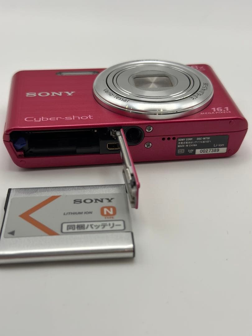 SONY Cyber-shot 16.1MP ピンク 【動作確認済】