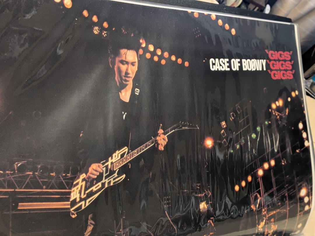 GIGS CASE OF BOOWY B2ポスター　布袋