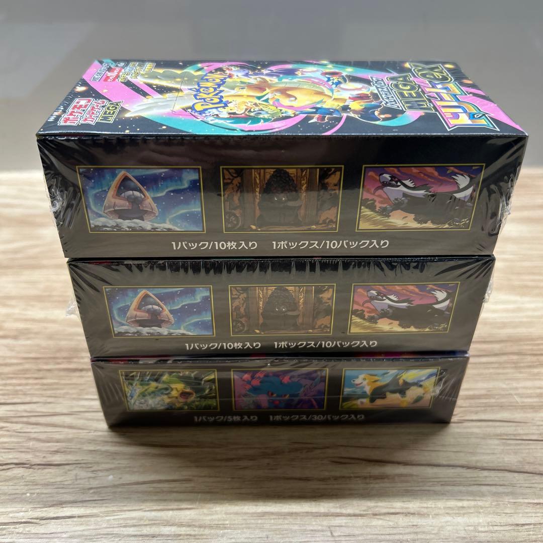 ポケモンカード　インフェルノX1box メガドリームex2box シュリンク付き