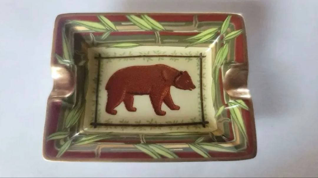 お値下げ中★HERMES アフリカシリーズ 灰皿アッシュトレイ