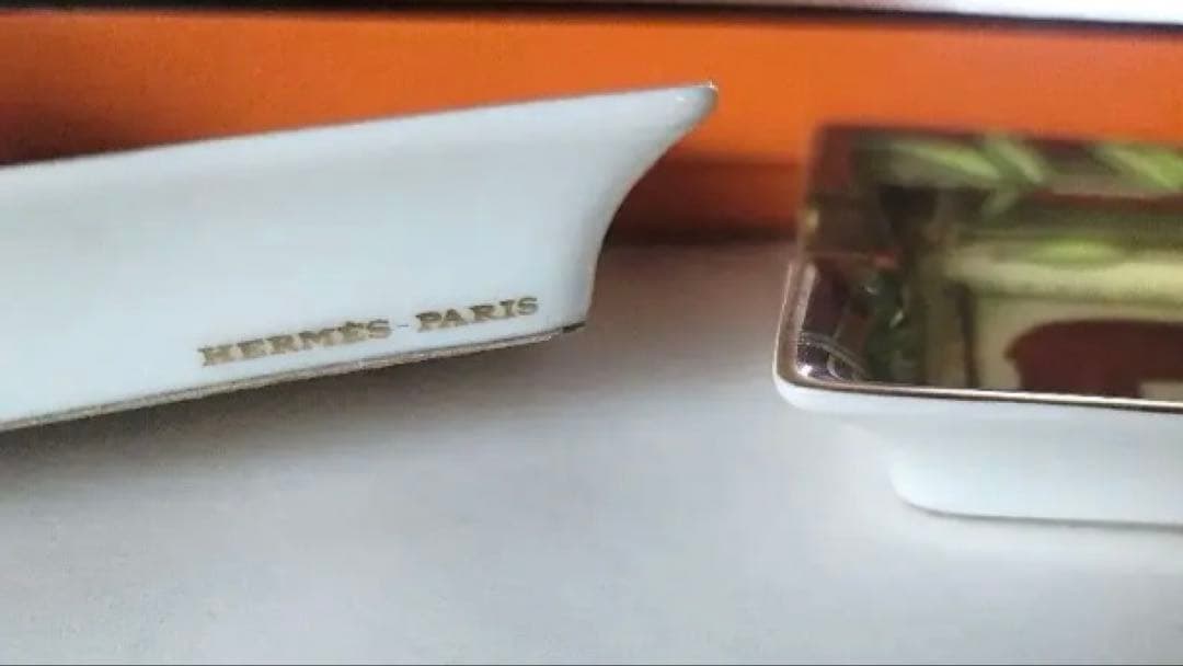 お値下げ中★HERMES アフリカシリーズ 灰皿アッシュトレイ