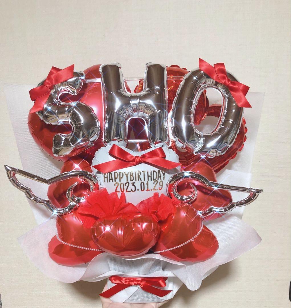 バルーンギフト　生誕祭　誕生日　バルーンアレンジ  推し　推し活