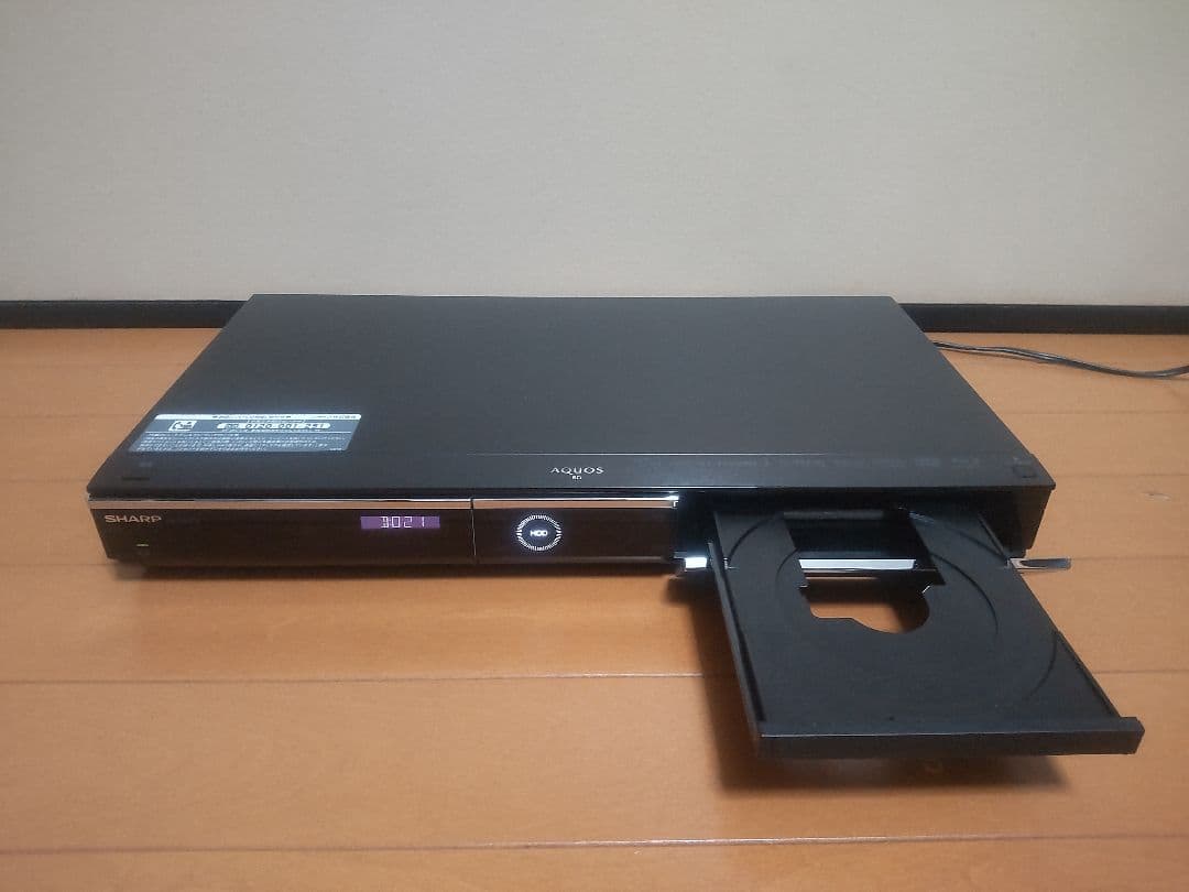 シャープ　AQUOS　BD―HDW730 320GB→500GB プチメンテ済み