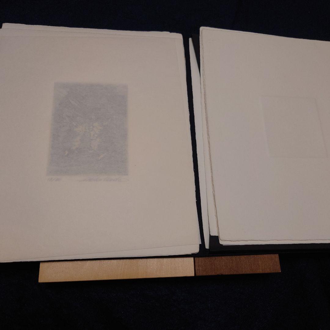 池田あきこ銅版画集 「ダヤンとジタン」13/30番　加藤史郎版画工房 サイン入り