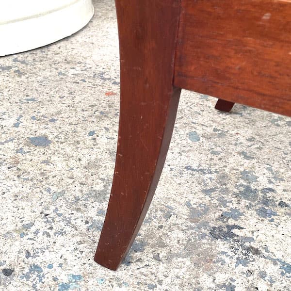 オールドマルニ　アームチェア　地中海　1Pソファ　レッド　カフェチェア　2