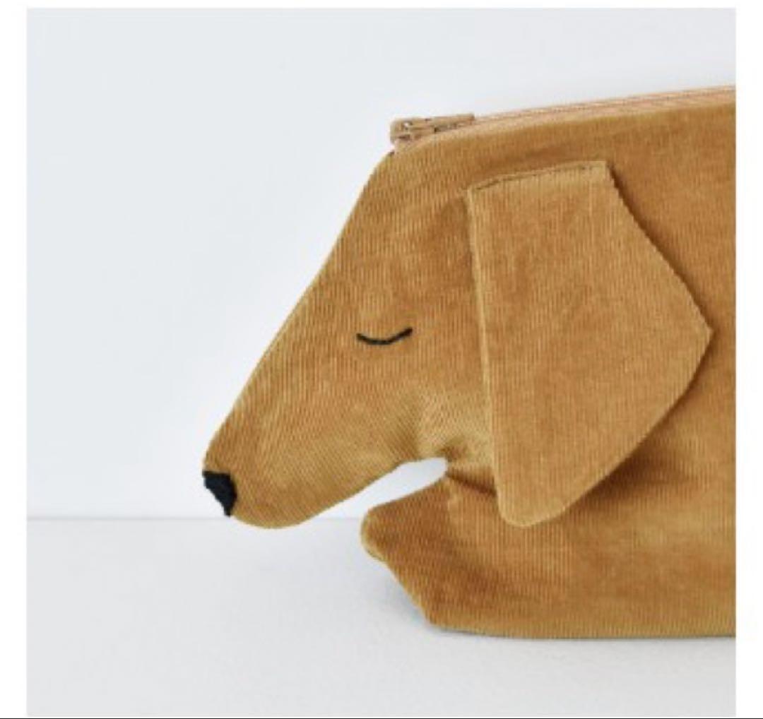 Check&stripe INU bagとpouchのキット