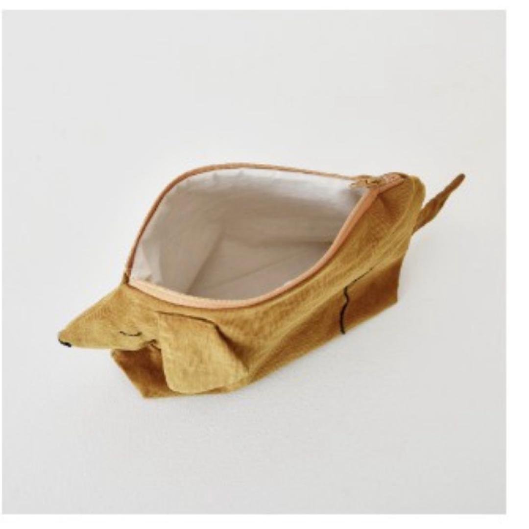 Check&stripe INU bagとpouchのキット