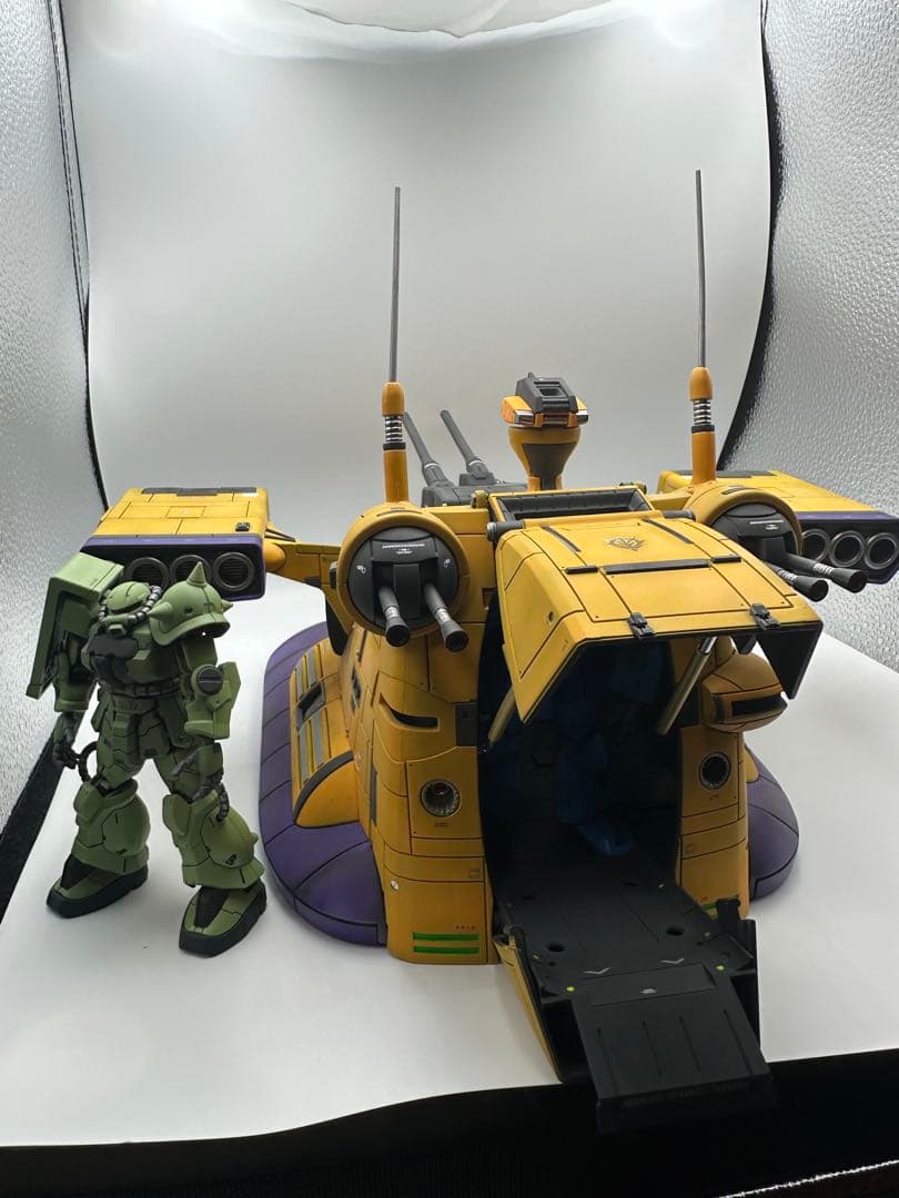 巨大ガンプラ完成品　改修塗装一点物　ギャロップ　グフ　ガレージキット　フィギュア