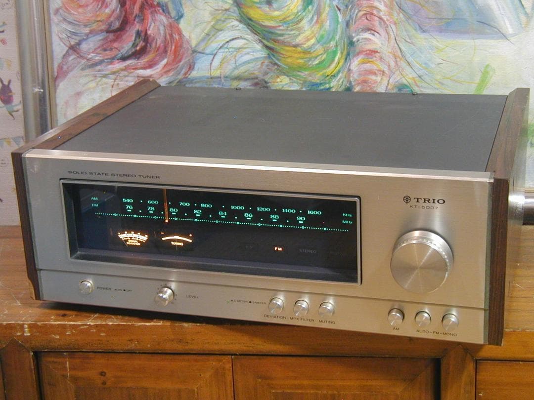 ★TRIO KT-5007 FM/AMチューナー。トリオ　ケンウッド