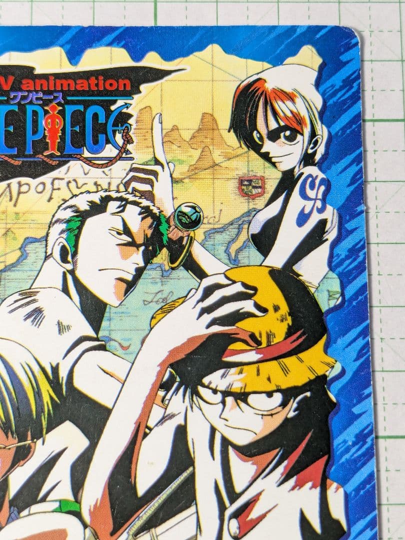 ONE PIECE　初期　レア　ブロマイド　カード　ルフィ海賊団　ワンピース