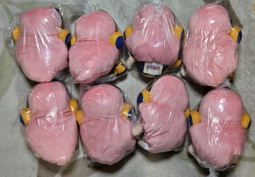 初音ミクシリーズ　ふわぷち　LLぬいぐるみ“巡音ルカ” 8点セット