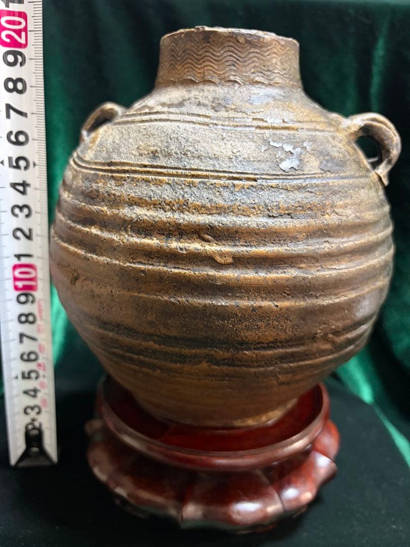 漢灰釉双小型壺 | 中国漢時代 / 中国骨董 / 発掘 / アンティーク/