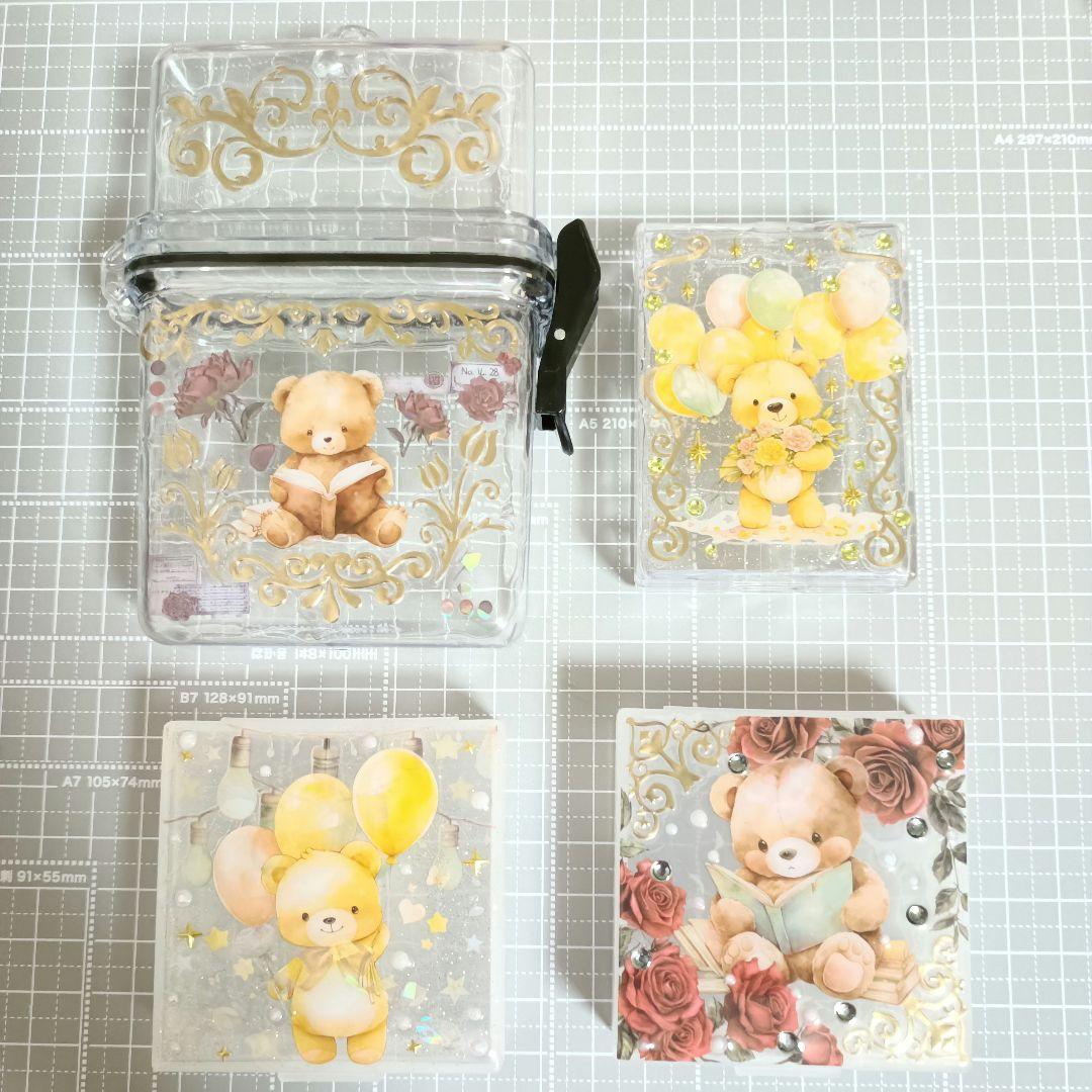 【専用ページ】レジン デコ 小物入れ 小物ケース マルチケース　おまとめ