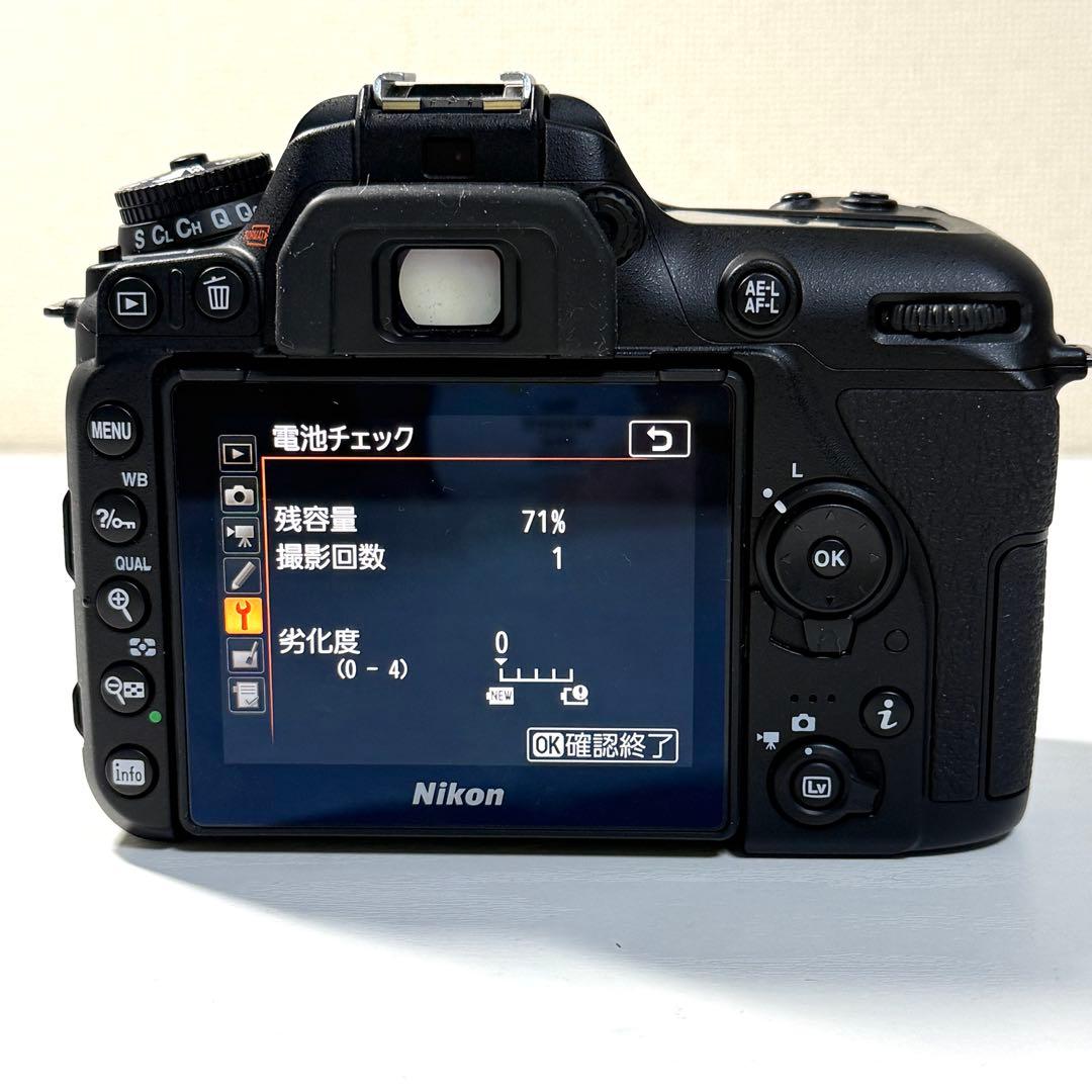 【美品】Nikon D7500 デジタル一眼レフカメラ 本体