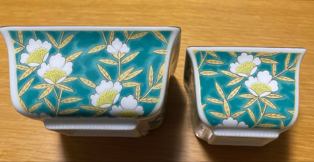 値下げ 有田焼 名宝窯 金彩草花綿和皿 和食器 14点セット