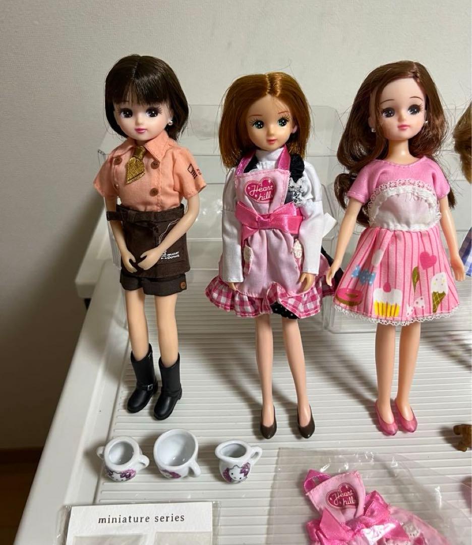 リカちゃん人形のペットショップ、ミスド衣装のセット