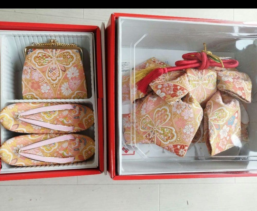 明日まで☆正絹白に刺繍着物に西陣帯フルセット☆七五三ハーフ成人式