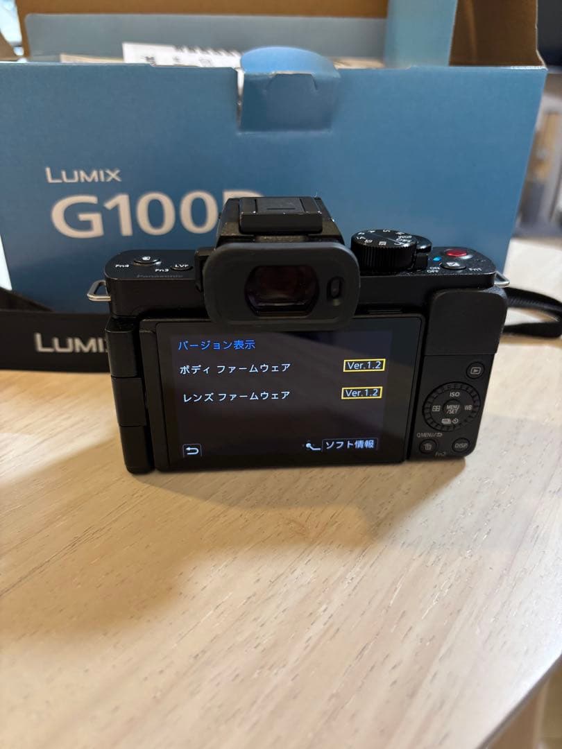 LUMIX DC-G100DV ミラーレス一眼 ブラック