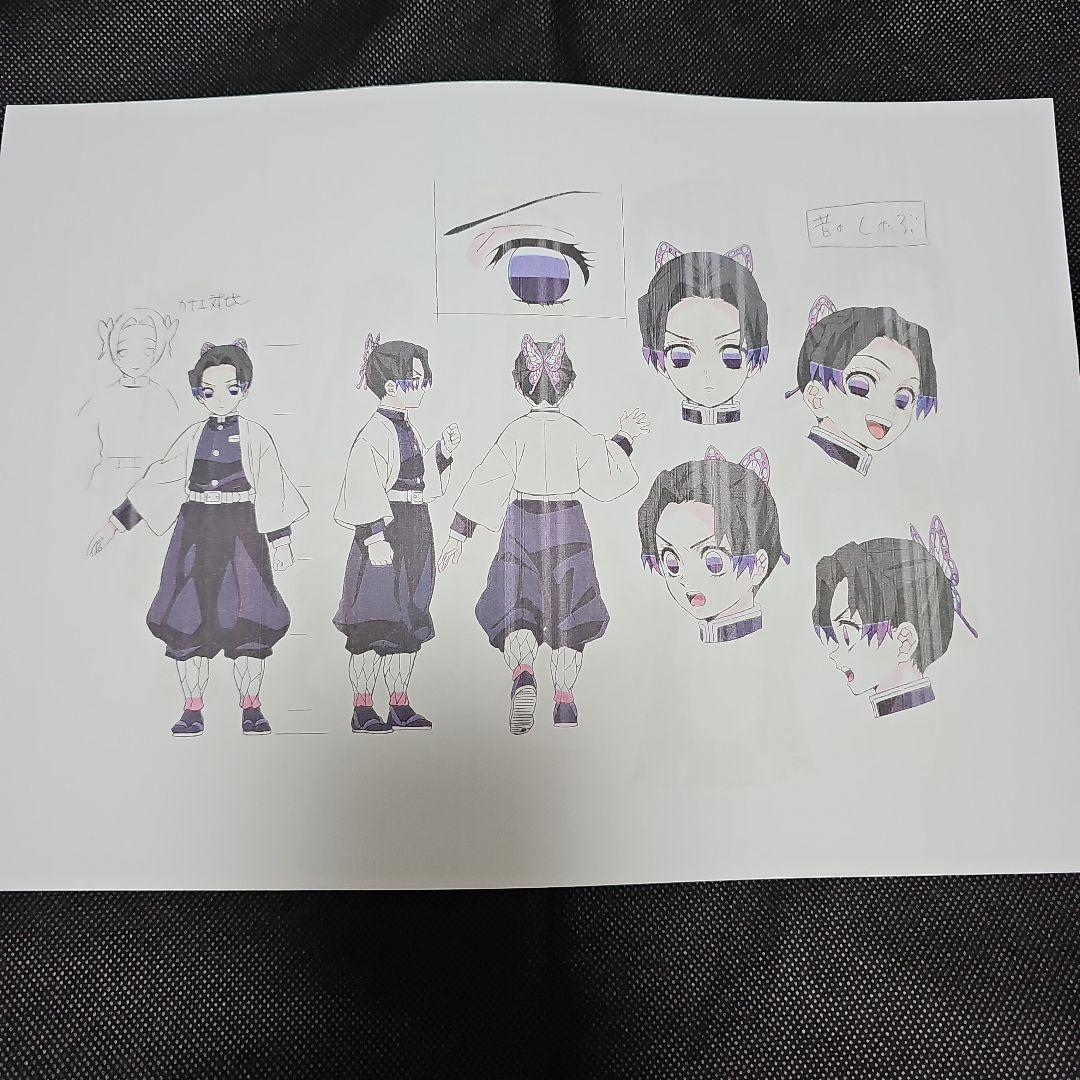 鬼滅の刃 胡蝶&カナヲ 設定資料