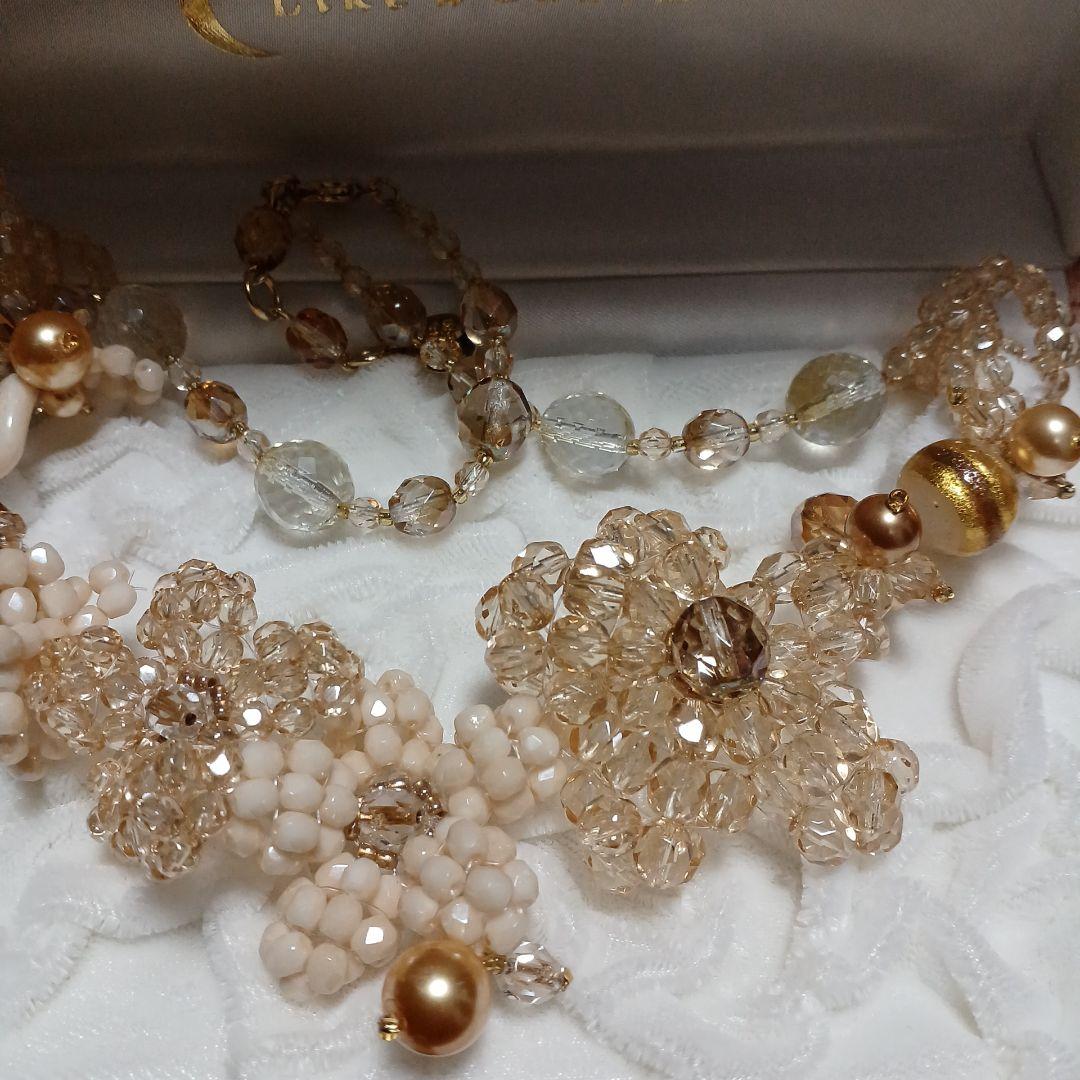 QVC※ベネチアンガラスを使ったネックレス