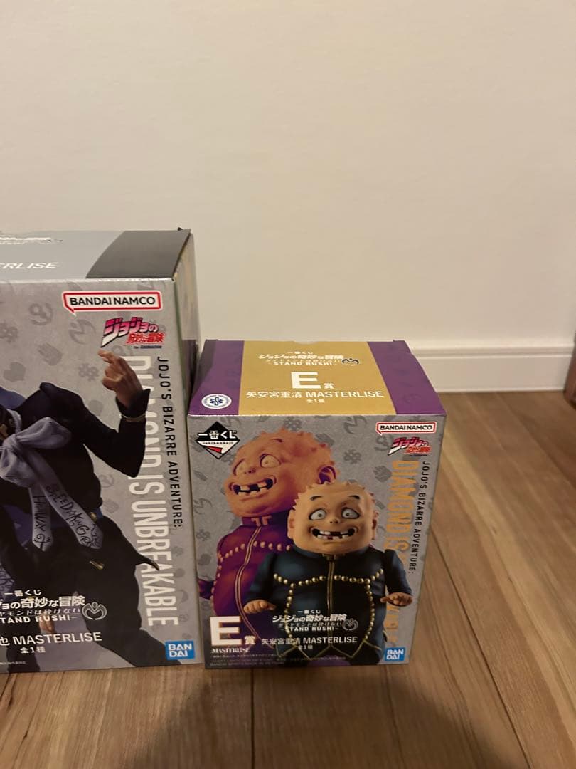 一番くじ　ジョジョの奇妙な冒険　ダイヤモンドは砕けない　ABCDEF賞　各1個