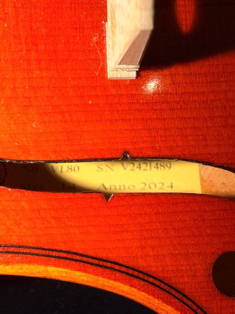 イーストマン　バイオリン1/4 美品