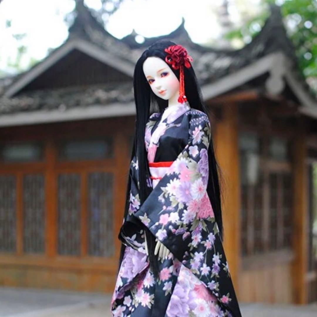 1/3ドール　球体関節人形　BJD フルセット　大人の女性　着物