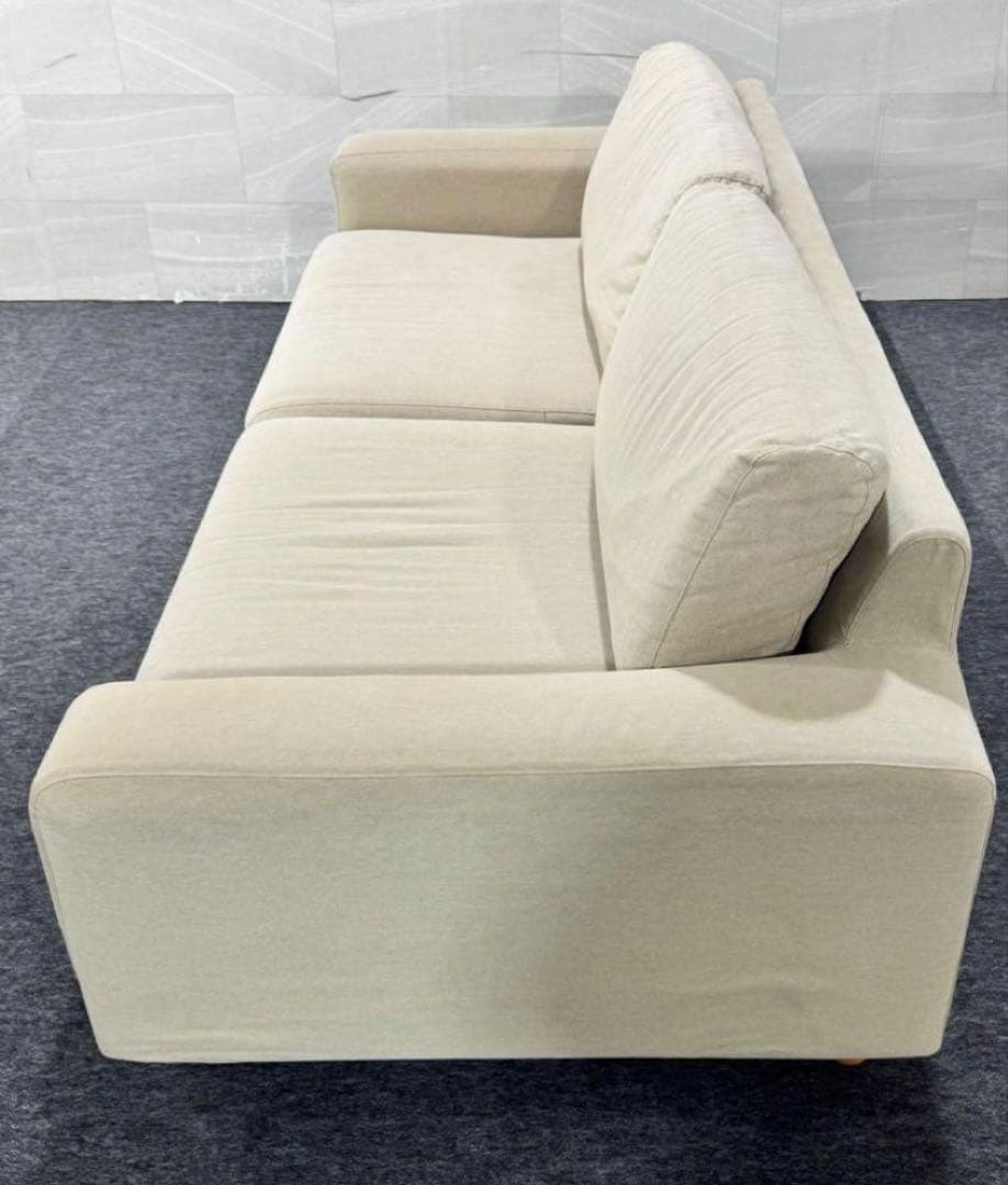 無印良品　ファブリックソファ　2.5シーター