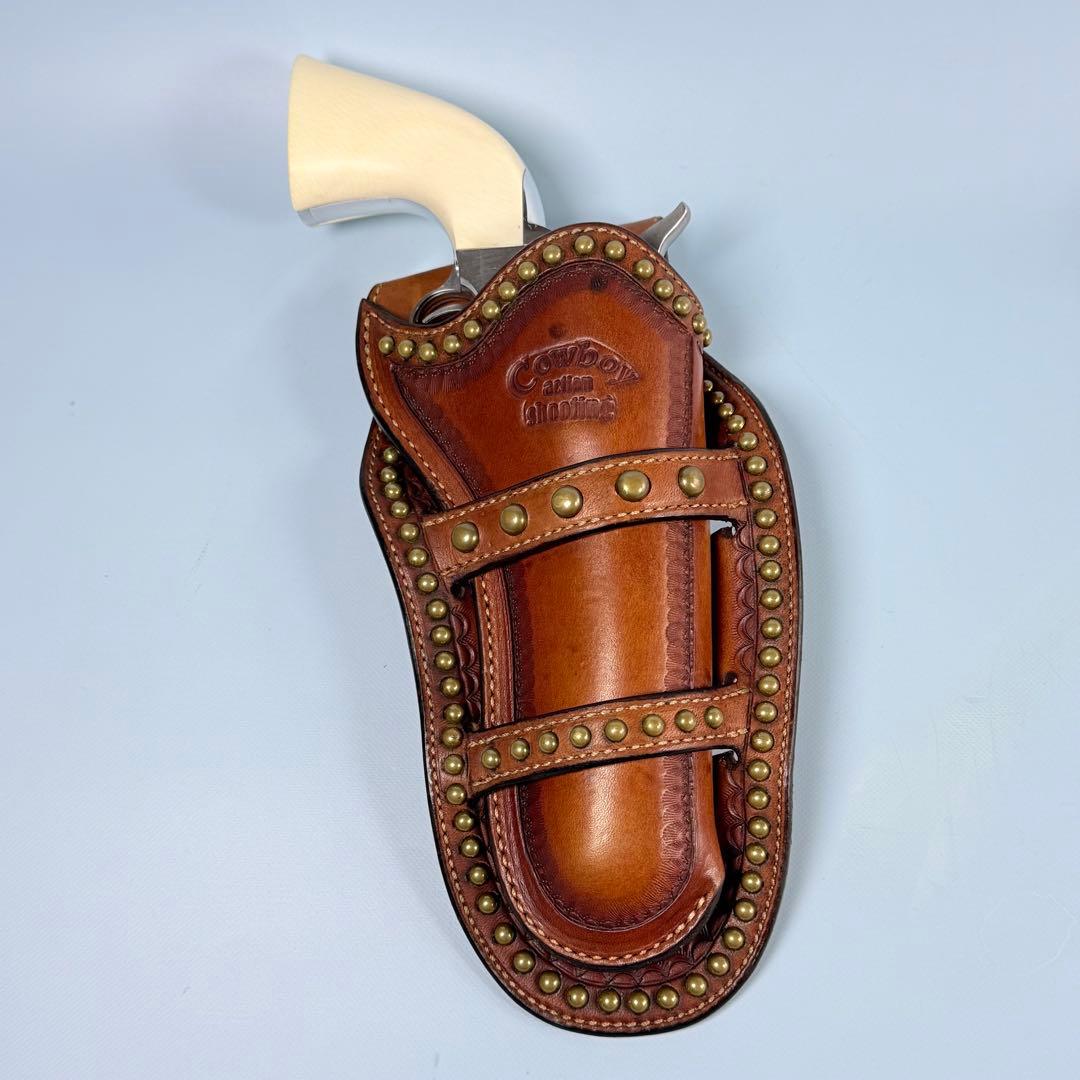 Old West Styles スタッズ付きRig 右利き用ダブルホルスター