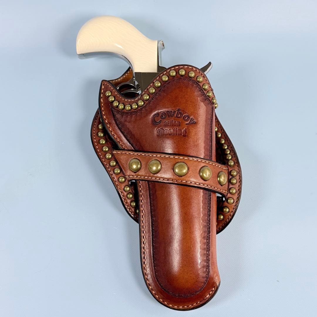Old West Styles スタッズ付きRig 右利き用ダブルホルスター