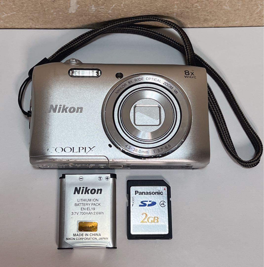 Nikon COOLPIX S3600コンパクトデジタルカメラ ジャンク