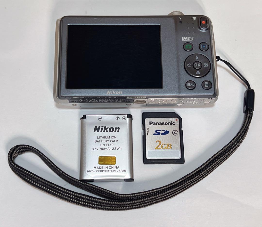 Nikon COOLPIX S3600コンパクトデジタルカメラ ジャンク