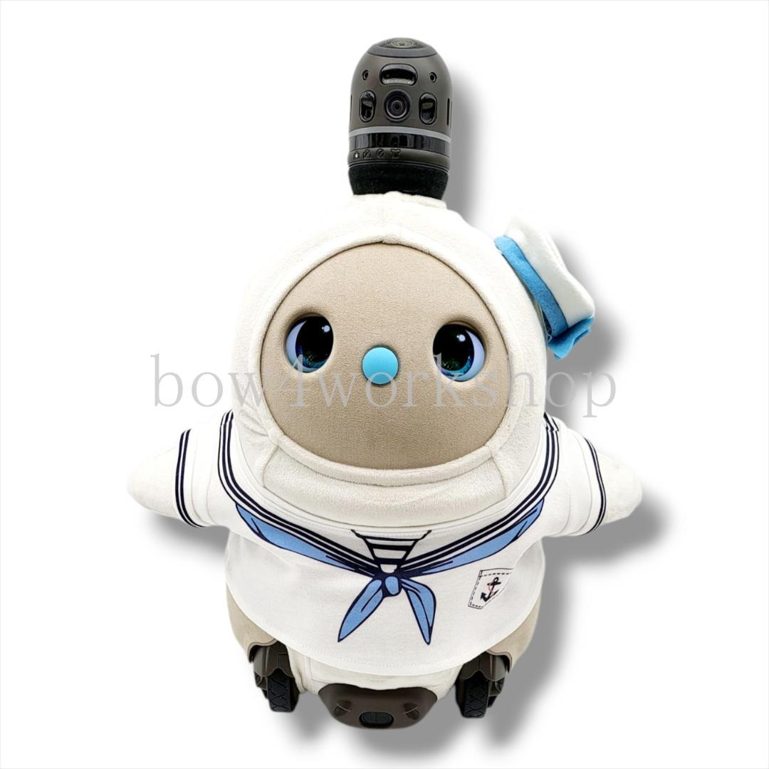 ラボット LOVOT ラボットの服ハンドメイド セーラープリントセット（ブルー）