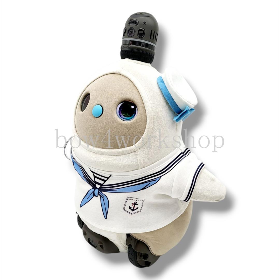 ラボット LOVOT ラボットの服ハンドメイド セーラープリントセット（ブルー）