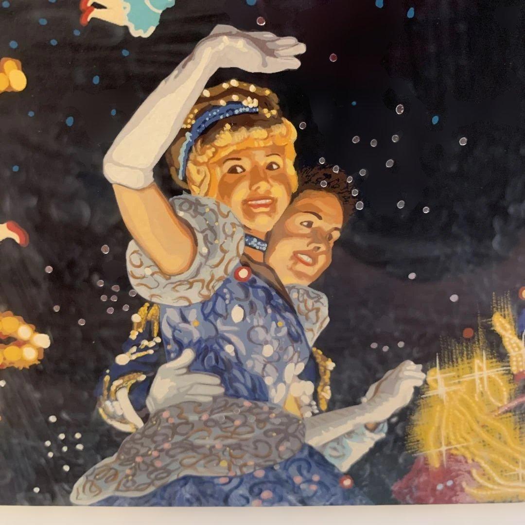 ディズニー シルクスクリーンアート