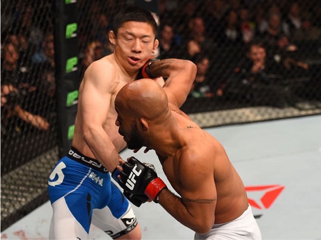 UFC186 堀口恭司 ファイトパンツ vs Johnson (DJ)