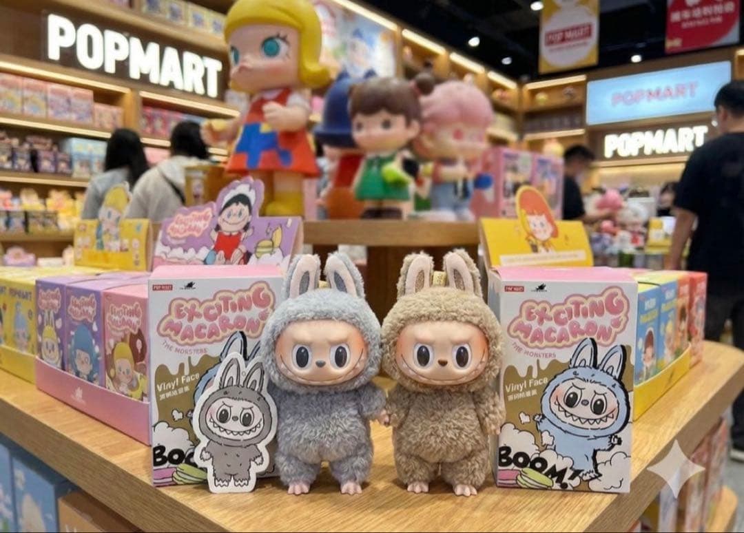 ⭐️【新品完全未開封】POP MART ラブブ マカロン ぬいぐるみ 2体セット
